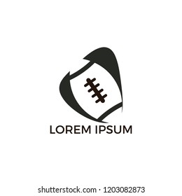 Rugby logo design. football logo design. American Logo Sport.