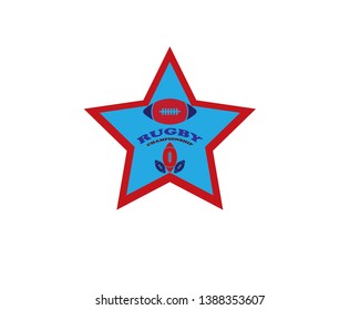 Rugby Logo design - Vector
