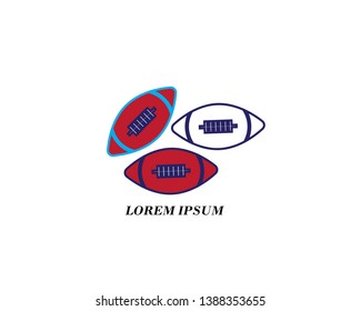 Rugby Logo design - Vector
