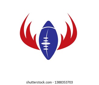Rugby Logo design - Vector

