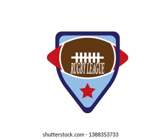 Rugby Logo design - Vector
