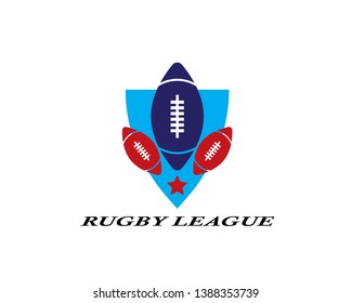 Rugby Logo design - Vector
