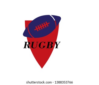 Rugby Logo design - Vector
