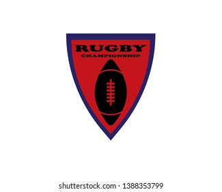 Rugby Logo design - Vector
