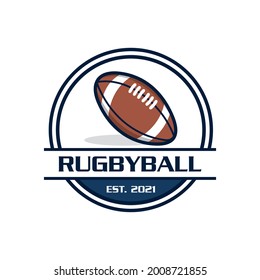logotipo de rugby, logotipo deportivo vectorial