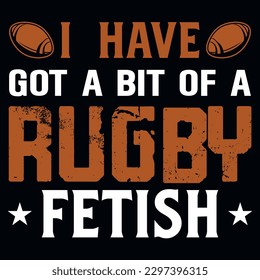 Rugby mom or rugby playing American football playing typography graphic vintages tshirt design 