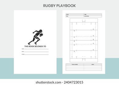 Rugby Playbook Kdp Interior Diseño