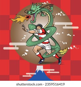 Rugby player who plays like a dragon