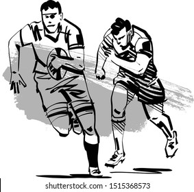 Rugby Player Vector Stock Vectors, Images & Vector Art | Shutterstock