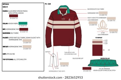 Rugby Polo Shirt Technical