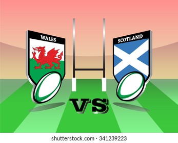 Rugby Six Nations Championship 2016, Wales Vs Scotland Match