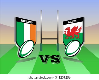 Rugby Six Nations Championship 2016, Ireland Vs Wales Match 