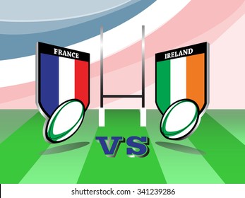 Rugby Six Nations Championship 2016, France Vs Ireland Match  