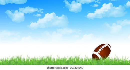 Rugby sky background