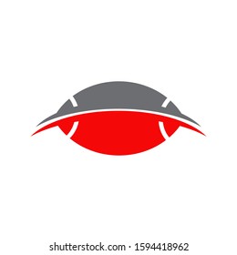 Rugby sport logo design inspiration vector template illustration