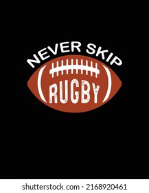 Rugby T-shirt Design  Graphics Template