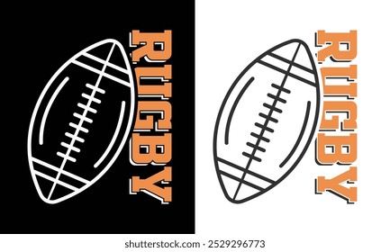  Rugby Typography Design, American Football Typography Design, Sports Typography, Football Tournament, Champions league, Rugby Club