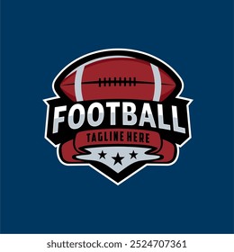 Rugby Vector , American Football Sport Logo Vector