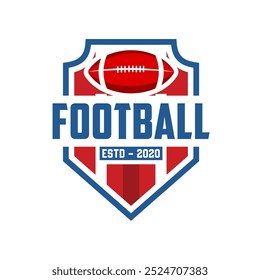 Rugby Vector , American Football Sport Logo Vector