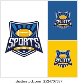 Rugby Vector , American Football Sport Logo Vector