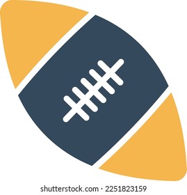 Rugby Vector Icon, american ball, champion icon, sport ball icon, laces vector icon
