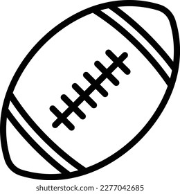 Rugby Vector Icon Design Illustration