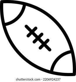 rugby  Vector illustration on a transparent background. Premium quality symmbols. Thin line vector icons for concept and graphic design.