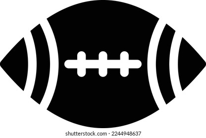 rugby  Vector illustration on a transparent background. Premium quality symmbols. Glyphs vector icons for concept and graphic design. 
