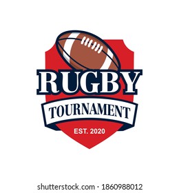 Rugby Vector , Sport Logo Vector