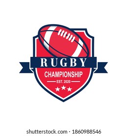 Rugby Vector , Sport Logo Vector