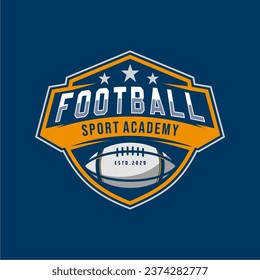 Vector de rugby, vector de logotipo deportivo