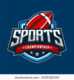 Rugby Vector , Sport Logo Vector