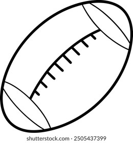 rugby-ball-icon competition outline design graphic goal sport icon ball rugby