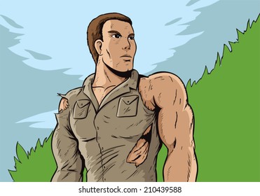 Rugged adventurer