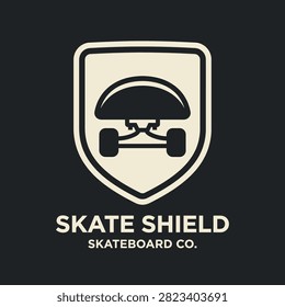Rugged brand identity for skate shops or urban apparel.