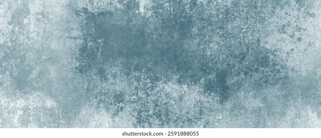 Rugged and Softly Scratched Blue Texture with a Torn, Worn, and Subdued Overlay Effect
