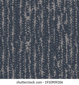 Rugged striped background in blue tones. Textile print. Grunge graphics.