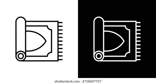 Rugs Symbol Logo Element. Vektorgrafik. EPS10