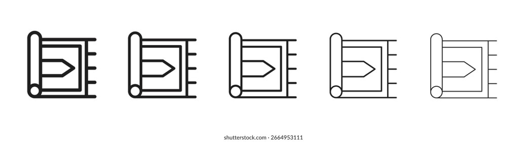 Rugs icons. simple and modern vector icon designs