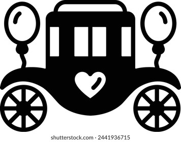 Rukhsati or Doli concept,  departure of Bride and Groom Together from shaadi venue vector design, Muslim marriage Symbol, Islamic wedding customs Sign, Indian subcontinent matrimony stock illustration