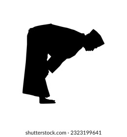 Ruku, doblarse es un pilar esencial de la oración, una parte de las oraciones, la cabeza se dobla y las rodillas se doblan con ambas manos, que es una de las partes esenciales de las oraciones en el Islam o en el musulmán.