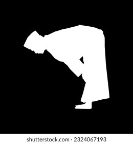 Ruku, Bowing down is an essential pillar of prayer, a part of prayers, the head is bowed and the knees are bowed with both hands, which is one of the essential parts of the prayers in Islam or Moslem.