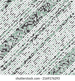 Rule 163 Neighbors 3 Elementary cellular automaton random seed sample implementation illustration