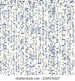 Rule 37 Neighbors 3 Elementary cellular automaton random seed sample implementation illustration