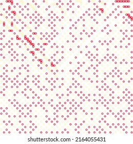Rule 99 Neighbors 3 Elementary cellular automaton random seed sample implementation illustration