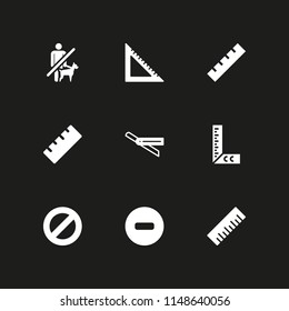 rule icon set. no pets, rule and no entry vector icon for graphic design and web