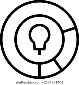 icono de regla. Diseño de estilo lineal delgado aislado sobre fondo blanco