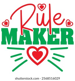 rule maker t shirt design, vector file