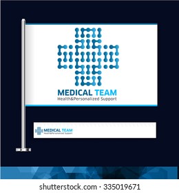 Rule and medical banner