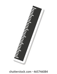 rule schol isolated icon vector illustration design